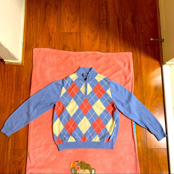 BROOKS BROTHERS Boy Argyle Plaid print on front - Picture 3 of 11